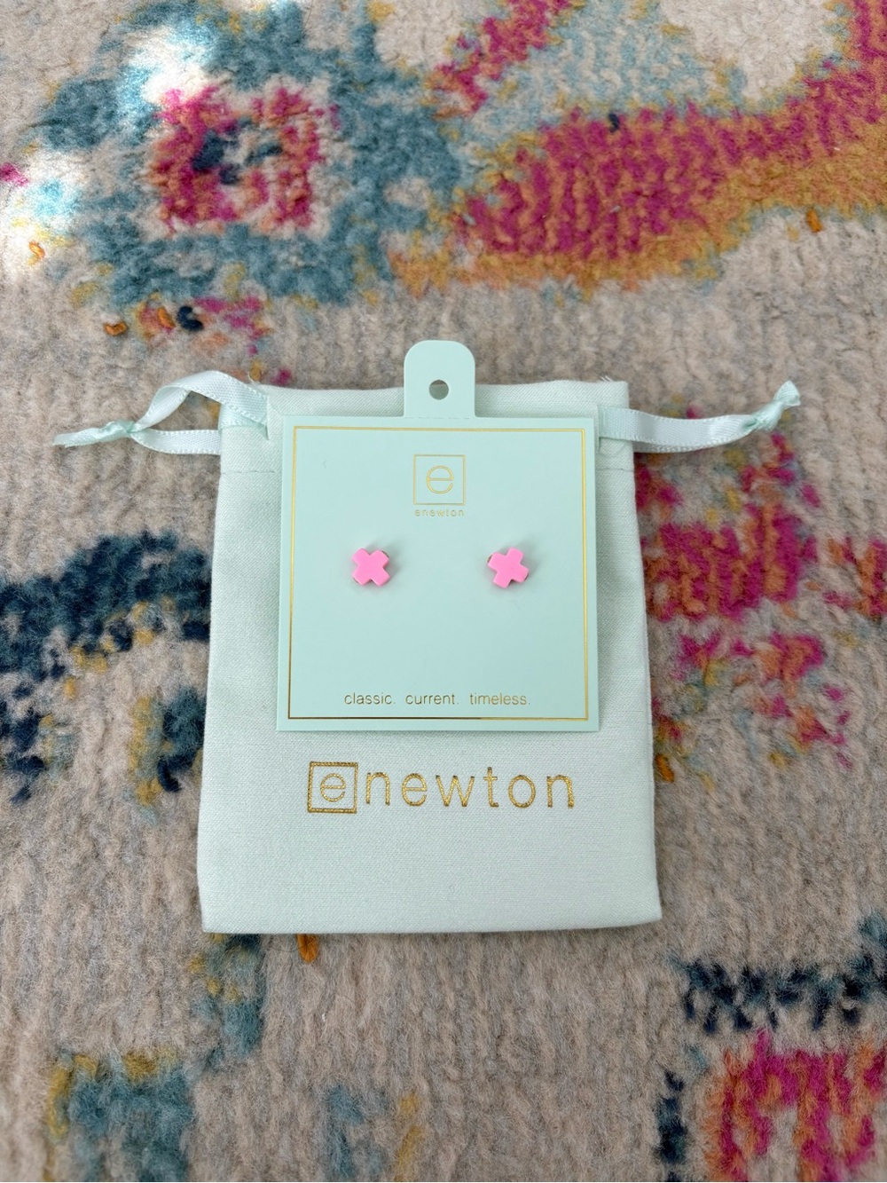 Enewton Signature Cross Earrings